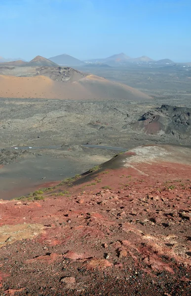Die Landschaft des Vulkanberges — Stockfoto