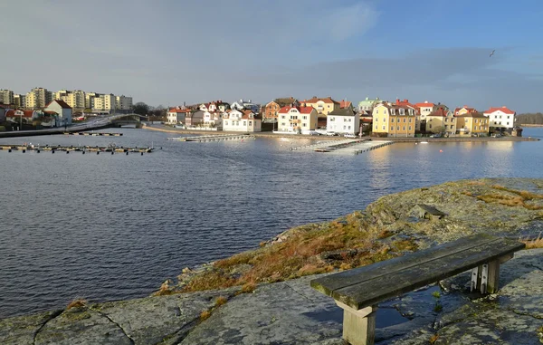 Karlskrona barátait téli táj — Stock Fotó
