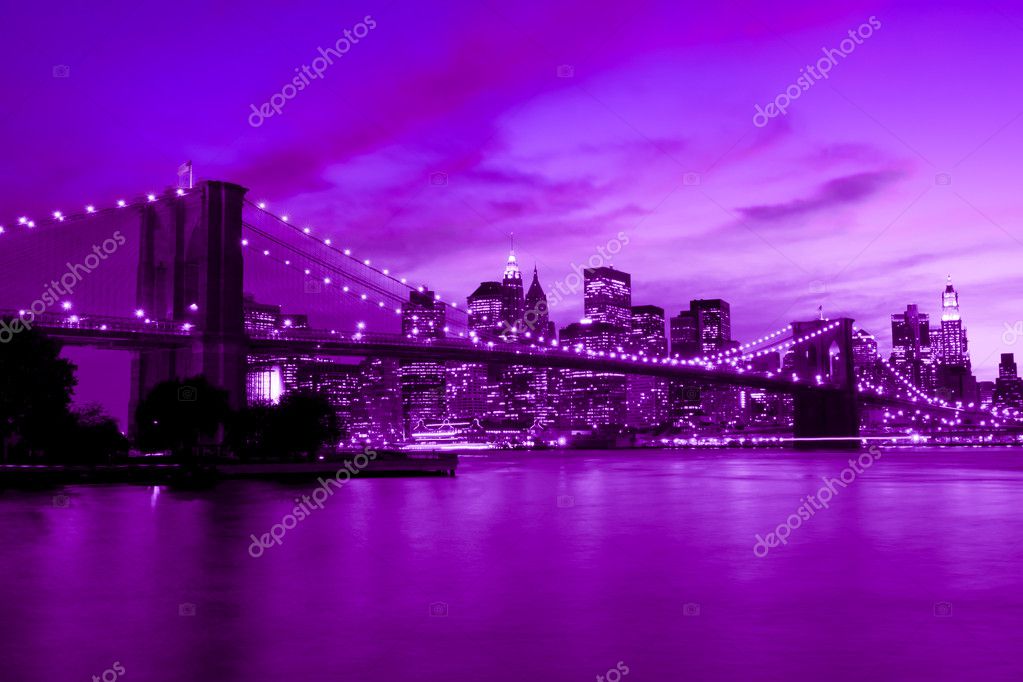 Brooklyn Bridge, New York Stock by 10576782