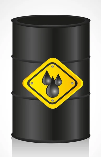 Barril de óleo — Vetor de Stock