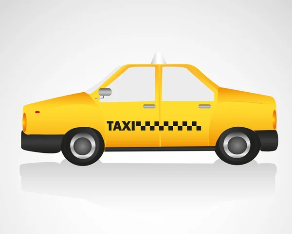 Żółte taksówki — Wektor stockowy