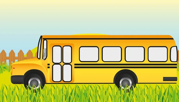 Bus Sekolah - Stok Vektor