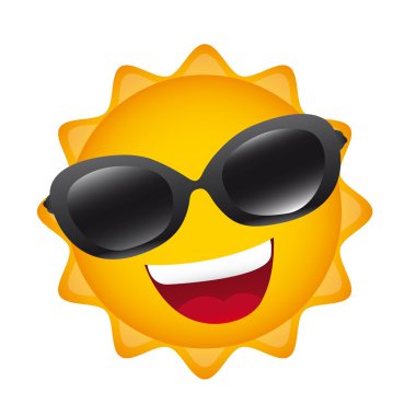 cartoon sun clipart