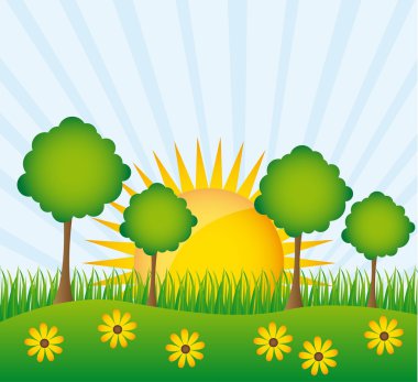 nature vector clipart