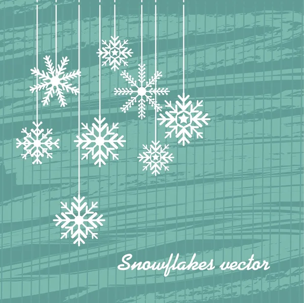 Cute snowflakes — Stock Vector