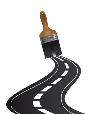 road paint clipart