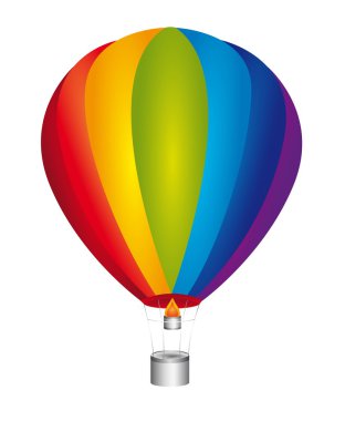 hot air balloon clipart