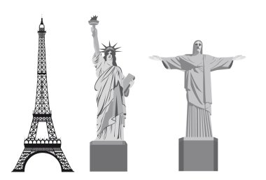 Monuments clipart