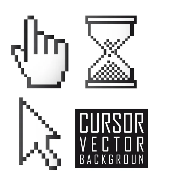 stock vector cursor vector