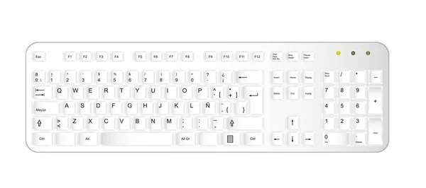Клавиатура — стоковый вектор
