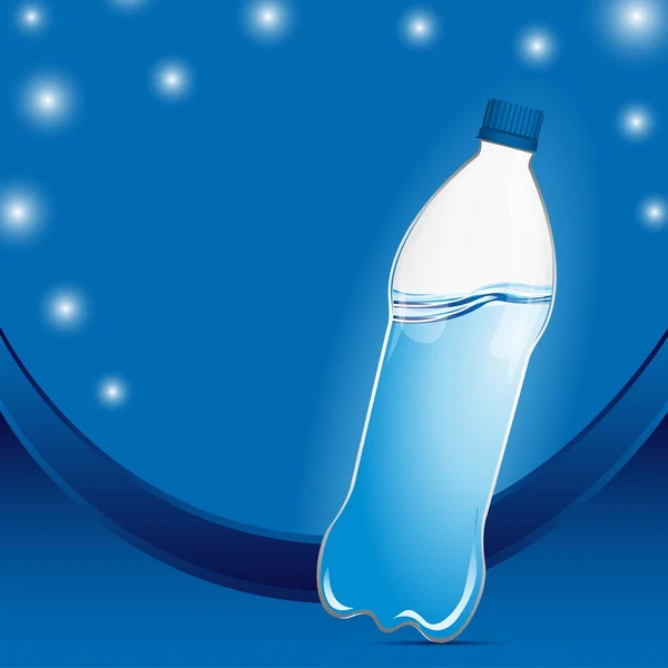 瓶水 — 图库矢量图片