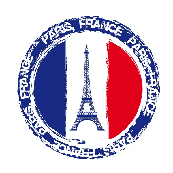 stock vector france seal