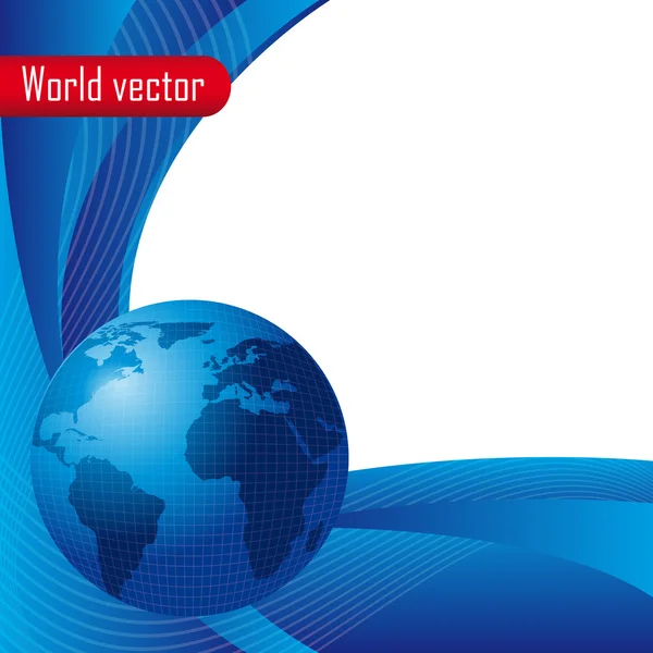 Vecteur mondial — Image vectorielle