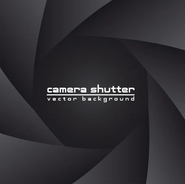 Camera shutter — Stock Vector