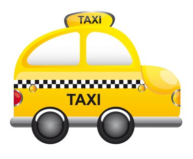 taxi vector clipart