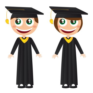 graduates clipart