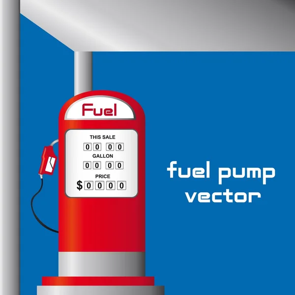 Fuel pump — Stock Vector