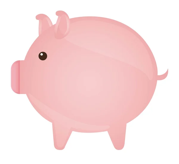 Piggy vector — Stockvector