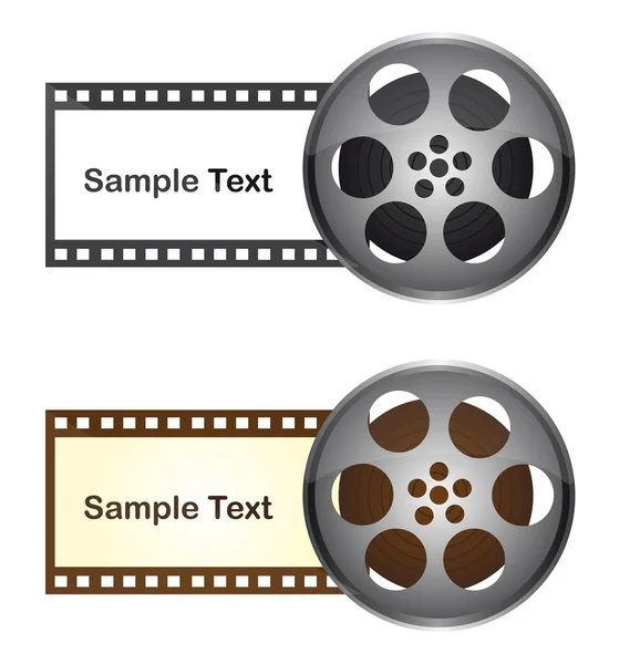 Film tape — Stock Vector