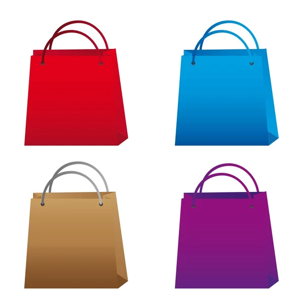 Shopping bags — Stock Vector