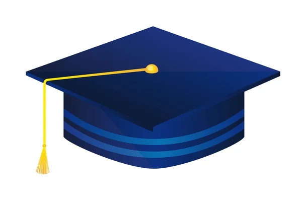 Graduate hat — Stock Vector