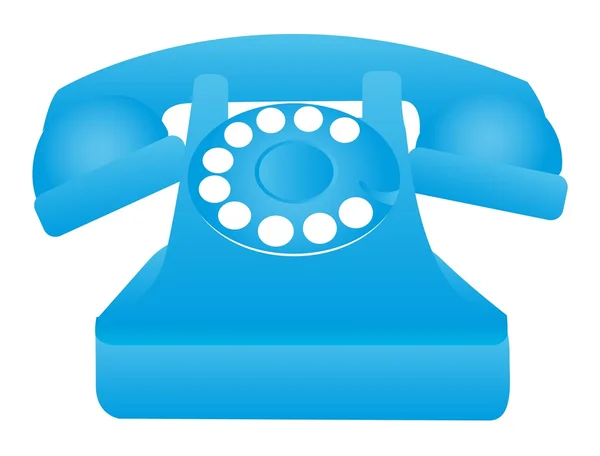 Vecchio telefono — Vettoriale Stock