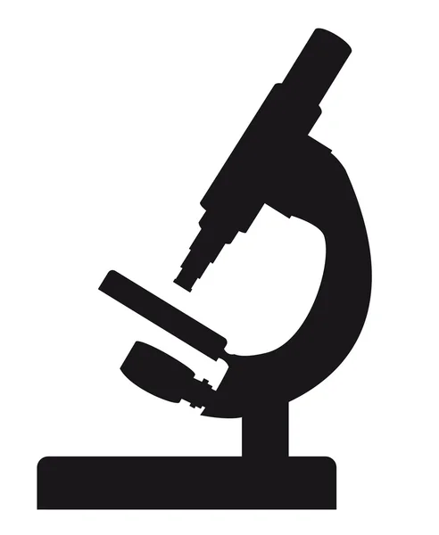 Microscopio — Vector de stock