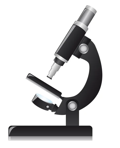 Microscopio vector — Vector de stock