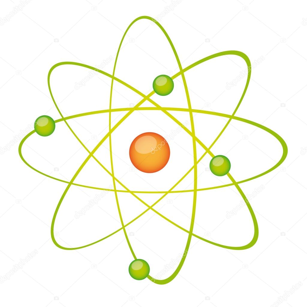 green atom vector