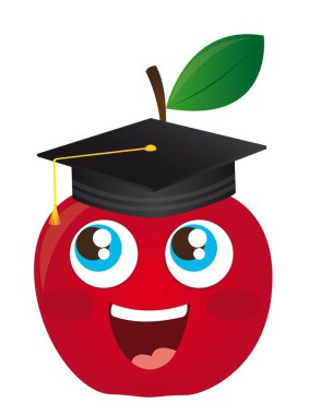 apple cartoon clipart