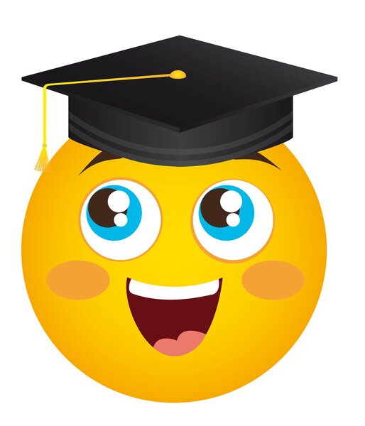 happy face graduate