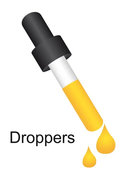 stock vector dropper