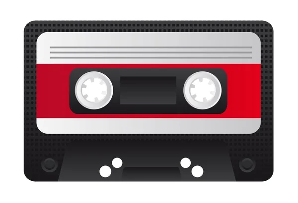 Audio cassette — Stockvector
