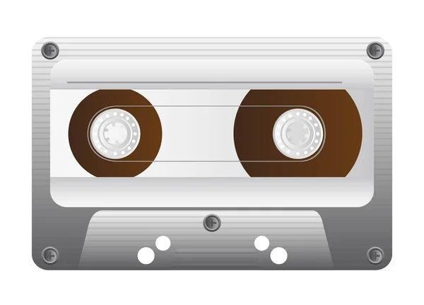 音频盒式磁带 — 图库矢量图片