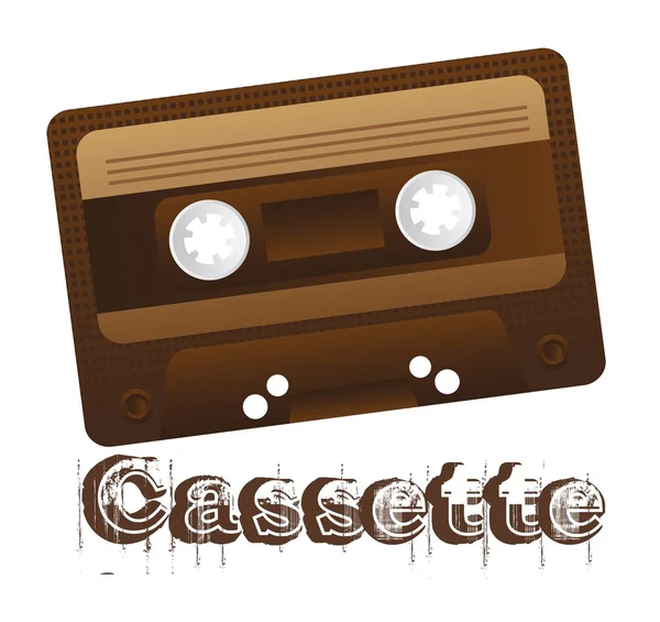 Casetera — Vector de stock