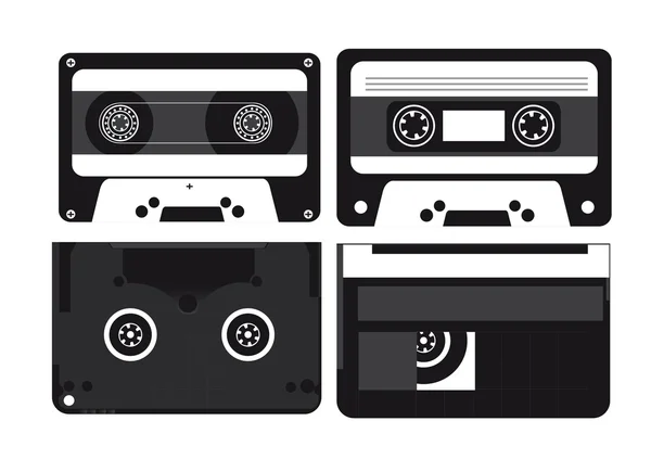 Cassettes — Stockvector