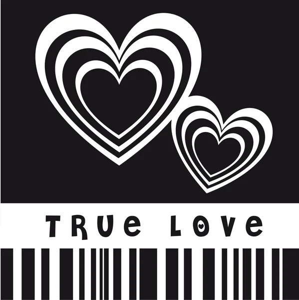 stock vector True love