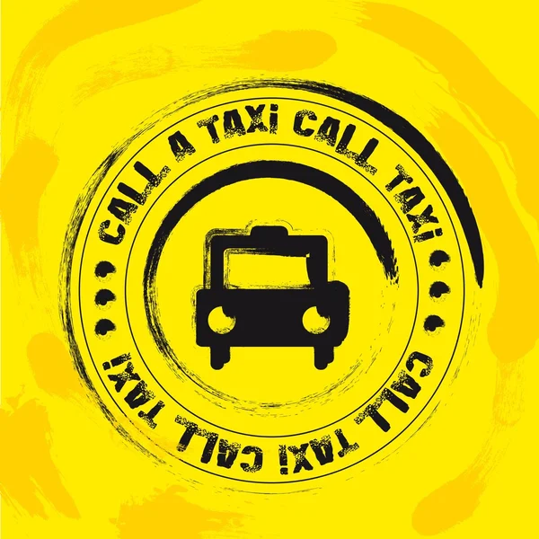 stock vector taxi stamp