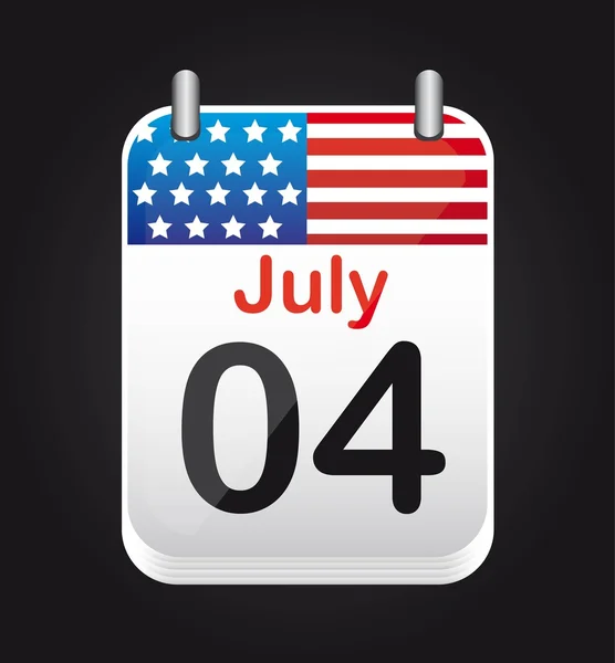 4 Ιουλίου — Διανυσματικό Αρχείο