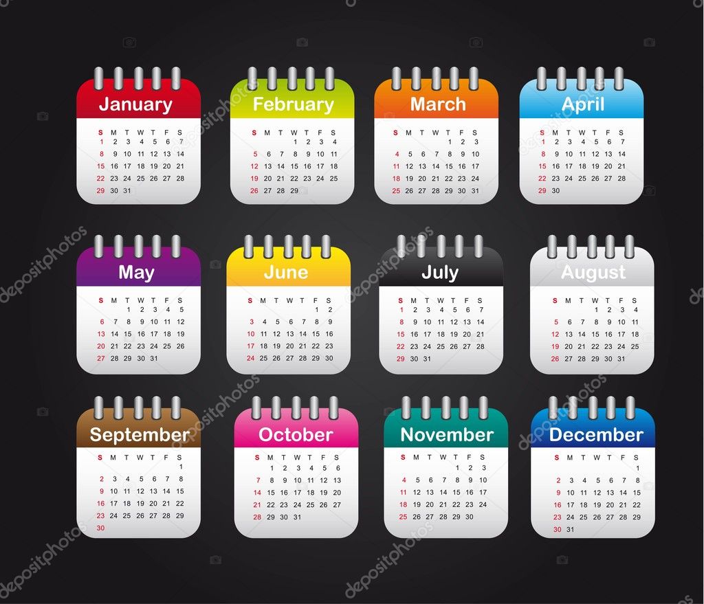 months calendar
