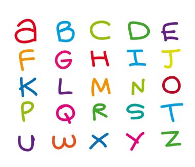 alphabet clipart