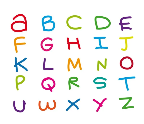 Alphabet — Image vectorielle