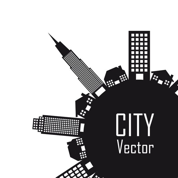 city vector
