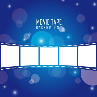 movie tape clipart