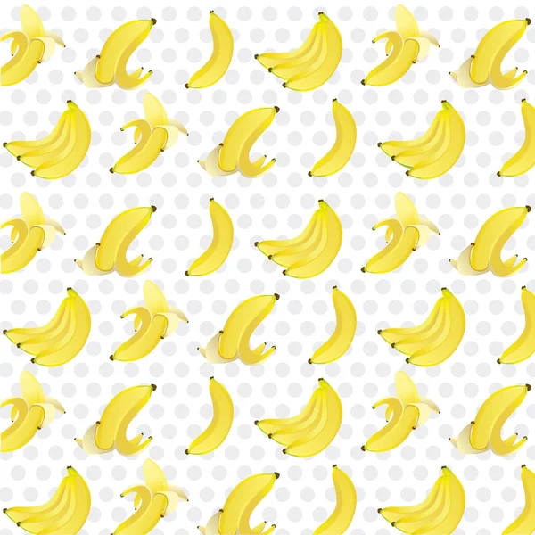 Muster von Bananen — Stockvektor