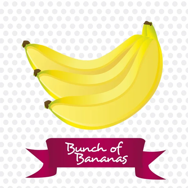 Куча бананов — стоковый вектор
