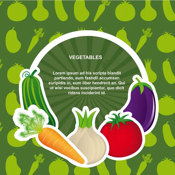 Λαχανικά — Διανυσματικό Αρχείο