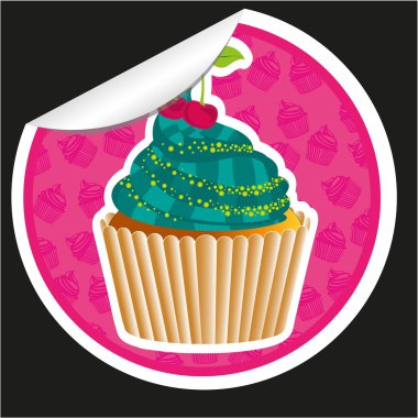 etiket cupcake