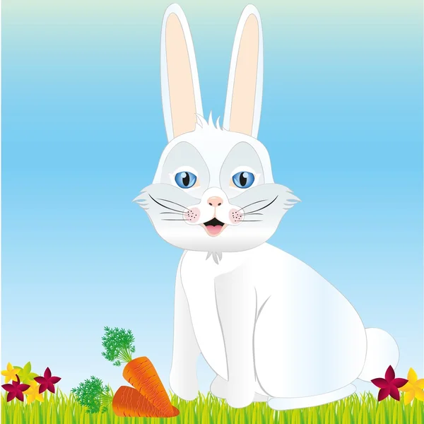 Bunny background — Stock Vector