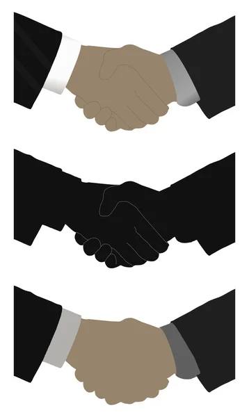 stock vector Handshake